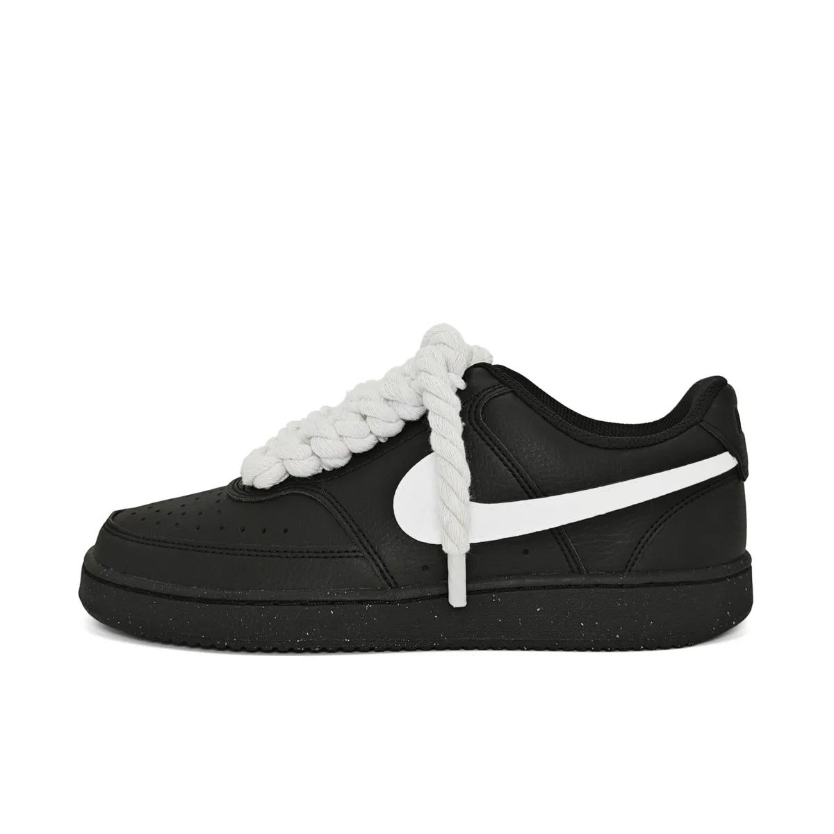 Nike Court Vision White Lone Shadow Slip Resistant, Abrasion Resistant, Lightweight Low top Skateboard Shoes Unisex