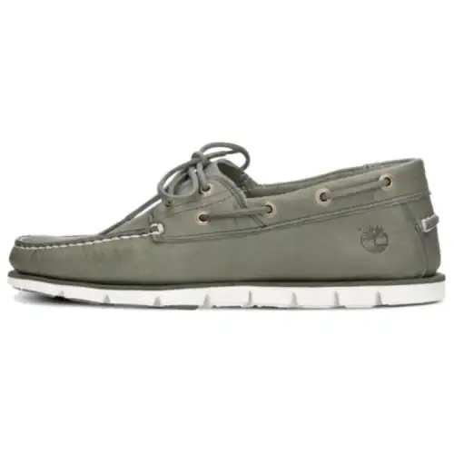 Timberland Skateboard Shoes Men's Low Top Green