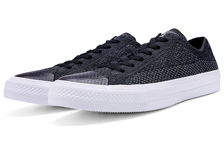 Кеды Converse All Star Chuck Taylor Flyknit (черно-белые) — фото 3