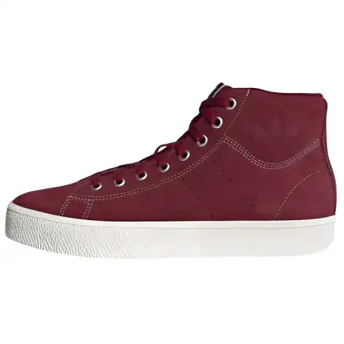 Adidas Originals STAN SMITH Slip Resistant Cushioning Slip Resistant Cushioning Mid top Skateboard Shoes Unisex Red