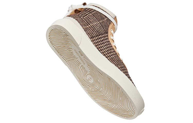 EQLZ EQUALIZER Fault HI Skateboard Shoes Unisex Brown Misprint