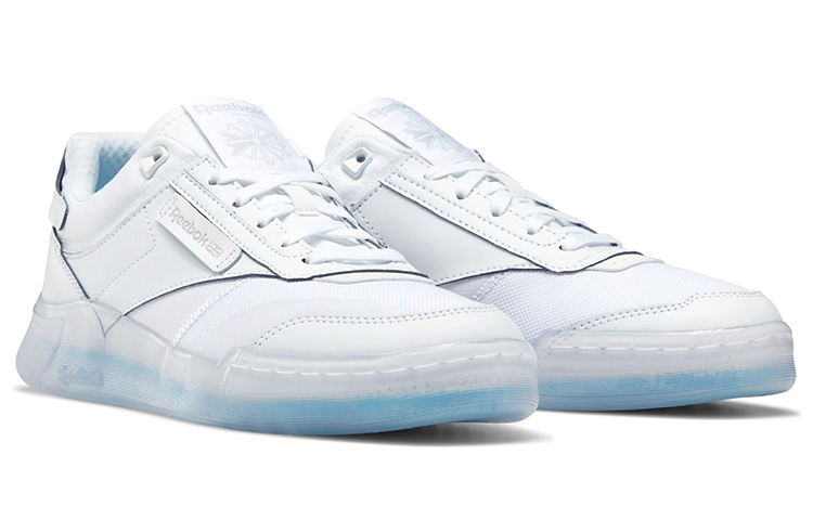 Кеды Reebok Club C Legacy (бело-сине-серые) — фото 3