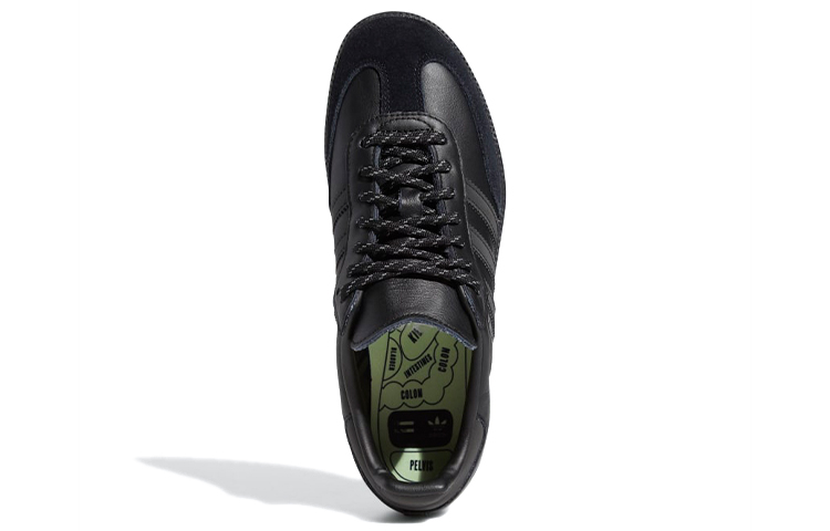 Кеды adidas originals x Pharrell Williams Samba t (черные) — фото 5