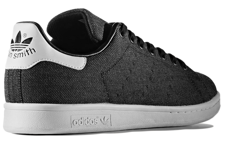 Кеды adidas originals Stan Smith Denim Abc (черные) — фото 3