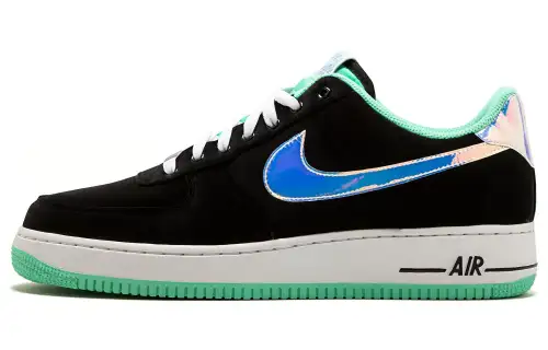 Nike Air Force 1 Low Black Green Glow