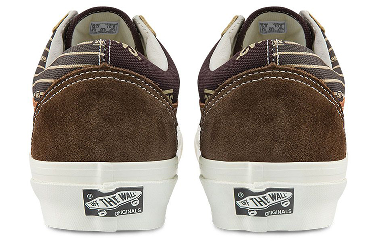 Кеды Vans Old Skool OG LX (коричневые) — Коричневый — фото 5