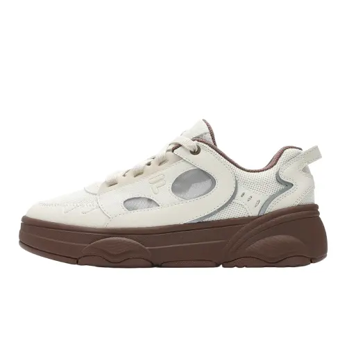 FILA FUSION Low top Skateboard Shoes Women's Silver
