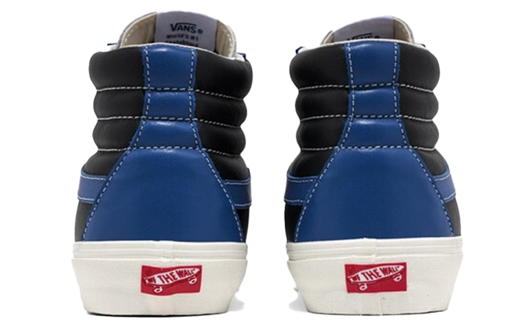 Кеды Vans SK8 Reissue VLT Lx (черно-синие) — фото 4