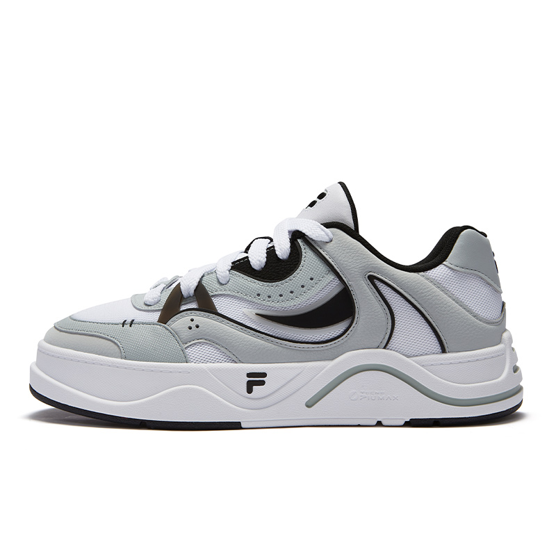 Мужские кеды Fila 50-50 (бело-серые)