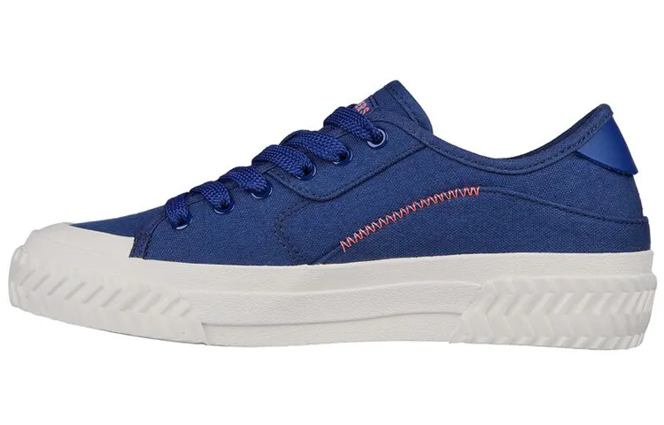 Skechers Track Skateboard Shoes Women's Low Top Blue/White