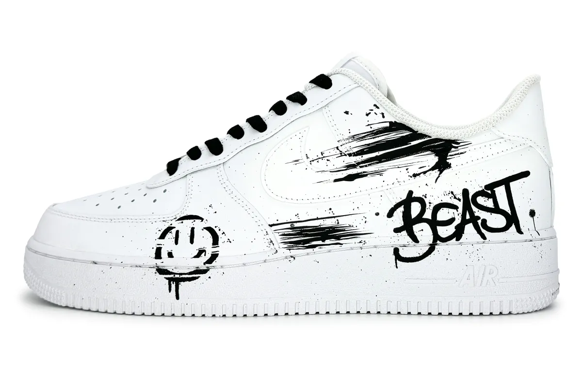 Nike Air Force 1 Slip Resistant Abrasion Resistant Slip Resistant Abrasion Resistant Low top Skateboard Shoes Men's
