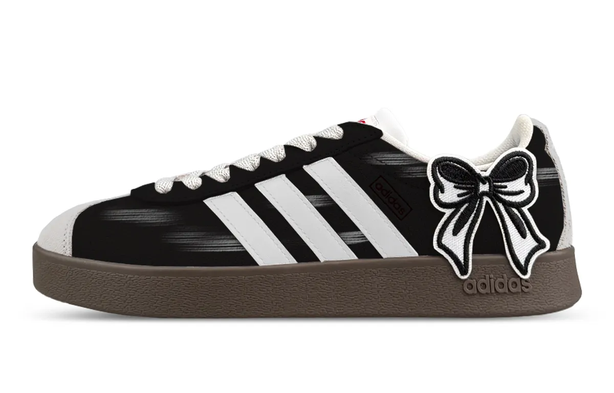 Adidas VL COURT 2.0 Low top Skateboard Shoes Unisex Black