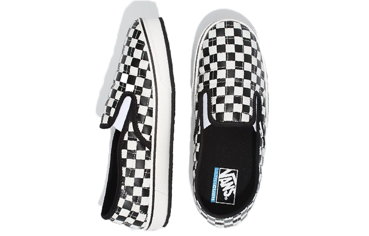 Кеды Vans Slip-Er 2 (черно-белый) — фото 4