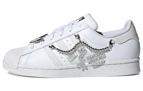 Adidas Originals Superstar For White/Silver/Grey Women's