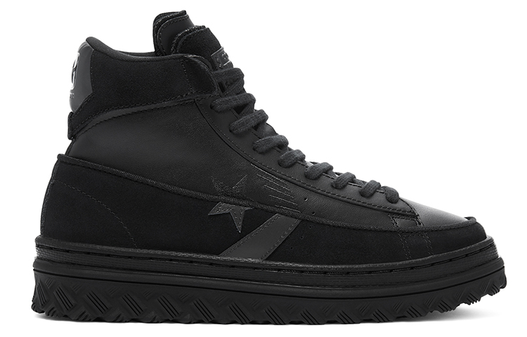 Кеды Converse Cons Pro Leather X2 High Top (черные) — Чёрный — фото 2