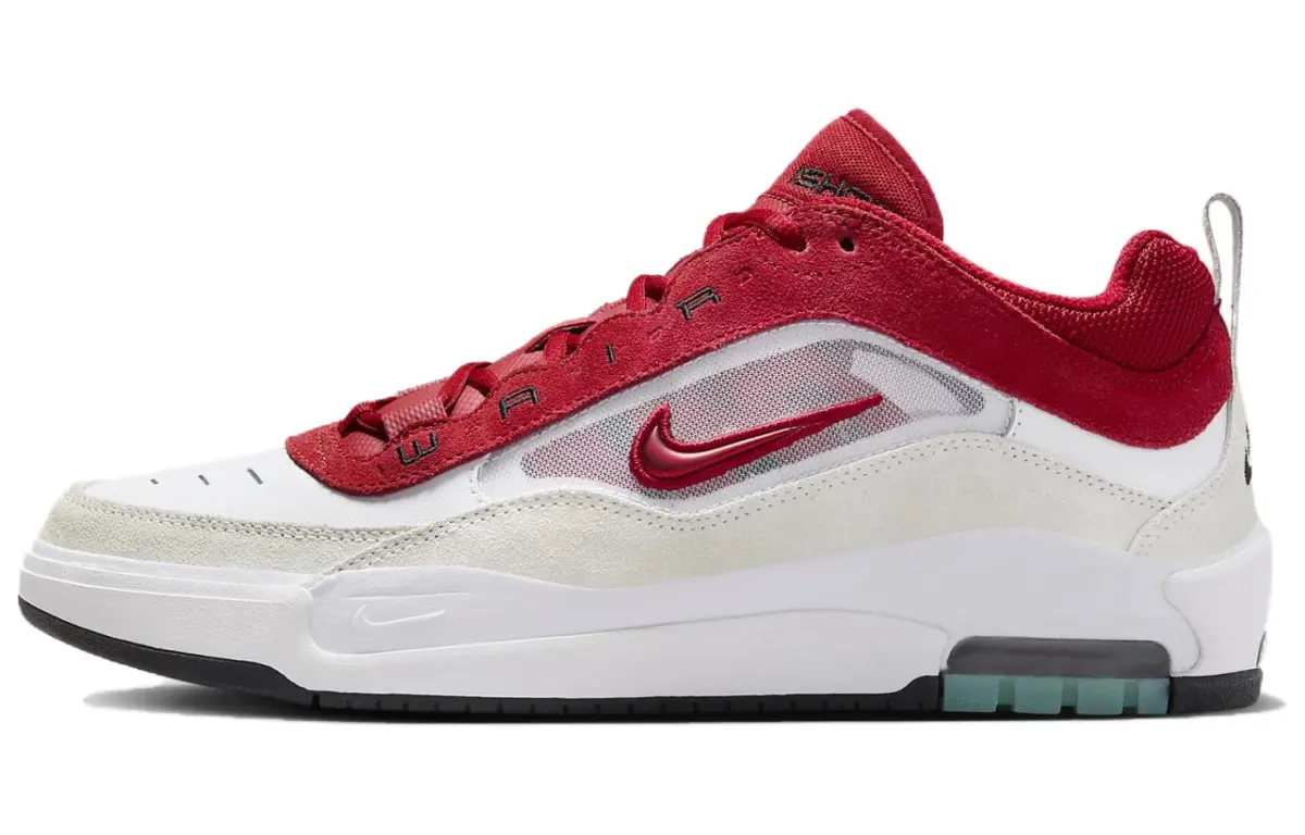 Nike Sb Air Max Ishod Wair White Varsity Red