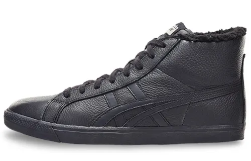 Onitsuka Tiger FabreFabre BL L BL L Abrasion Resistant Mid top Skateboard Shoes Unisex Black