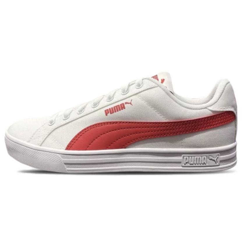 PUMA Smash Vulc Comfortable And Breathable Abrasion Resistant Abrasion Resistant Low top Skateboard Shoes Unisex