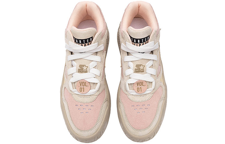 STARTER Sound Wave Collection VOL Leather Non Slip And Waterproof Low top Skateboard Shoes Women's Pink