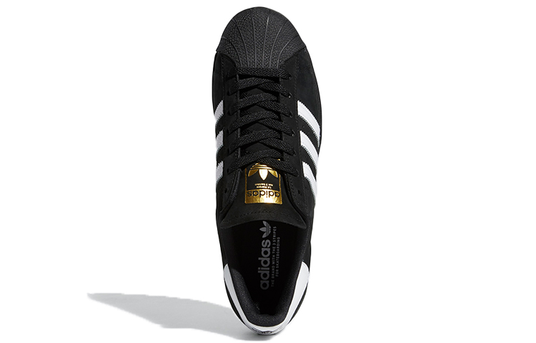 Кеды adidas originals SUPERSTAR ADV (черный / белый / золотой) — Чёрный / белый / золотой — фото 5