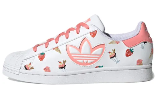 Adidas Originals Superstar 'White Peach Pink' Women's