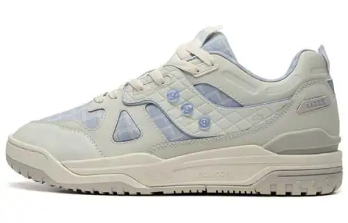 Saucony Cross 90 Fabric Comfortable Cushioning, Wear Resistant Low top Skateboard Shoes Unisex Gray