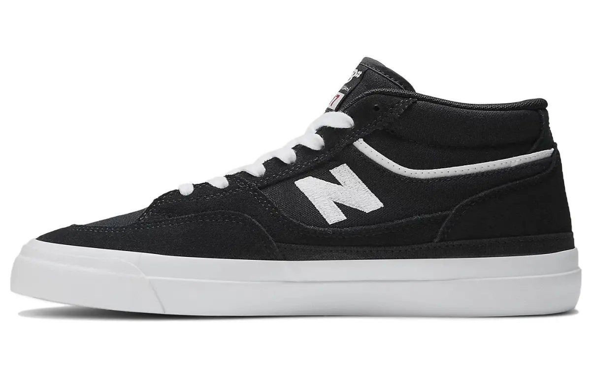 New Balance NB Numeric 417 Franky Villani 417 Abrasion Resistant Mid top Skateboard Shoes Unisex Black