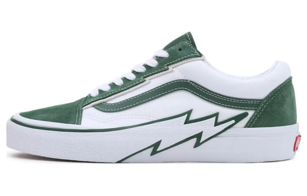 Old Skool Vans 'Bolt - Green'