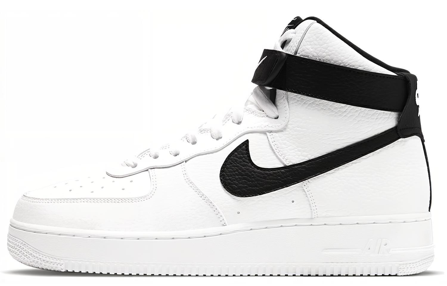 Мужские кроссовки Nike Air Force 1 '07 LOW (бело-черные)