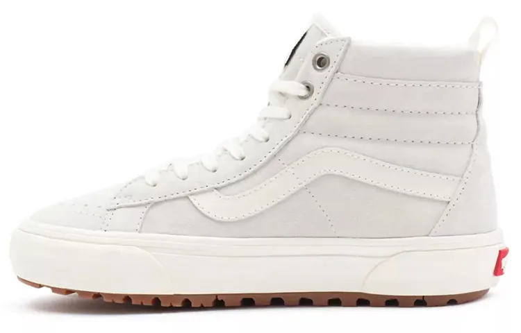 Vans Unisex SK8 HI High Top Sneakers White