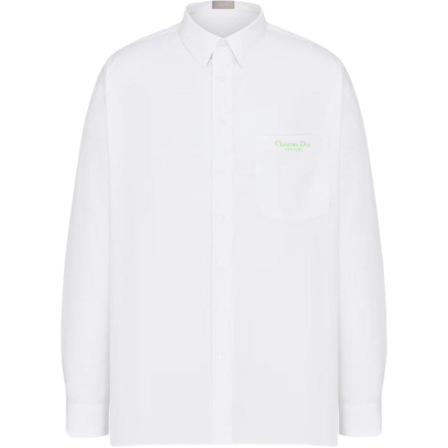 DIOR Homme Buttoned Long Sleeved Poplin Shirt
