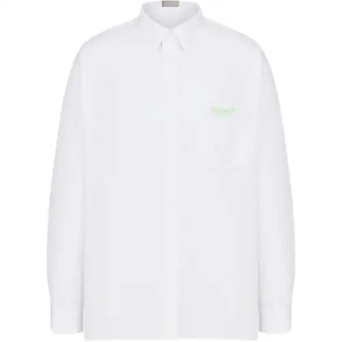 DIOR Homme Buttoned Long Sleeved Poplin Shirt