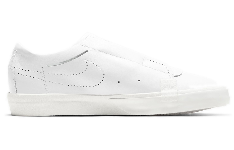 Женские кеды Nike Blazer Slip (белые) — фото 2
