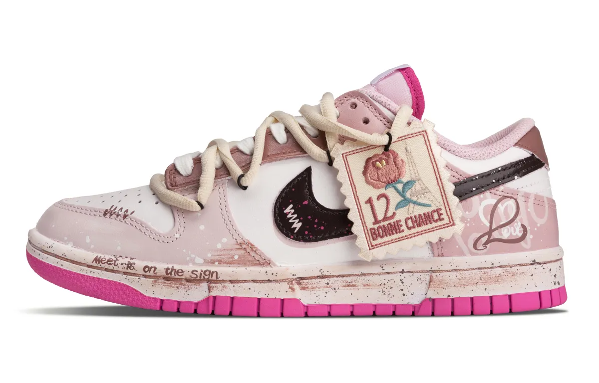 Nike Dunk Heartbeat Echo Slip Resistant Abrasion Resistant Slip Resistant Abrasion Resistant Low top Skateboard Shoes