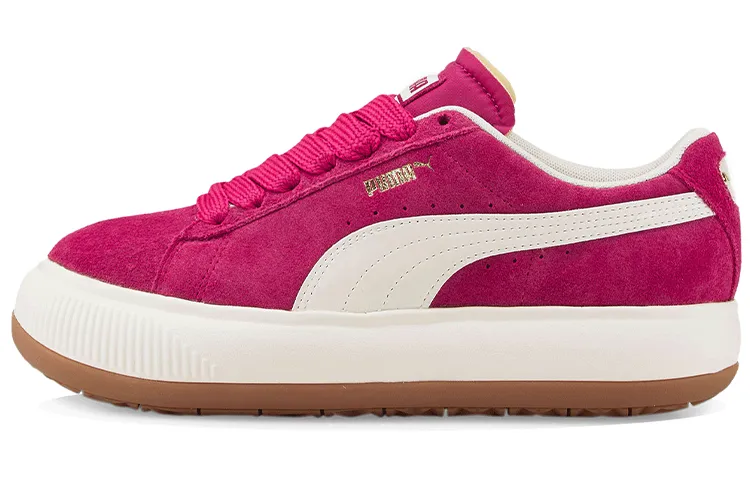 PUMA Suede Mayu Up 'Wine Red Creamwhite' Women's