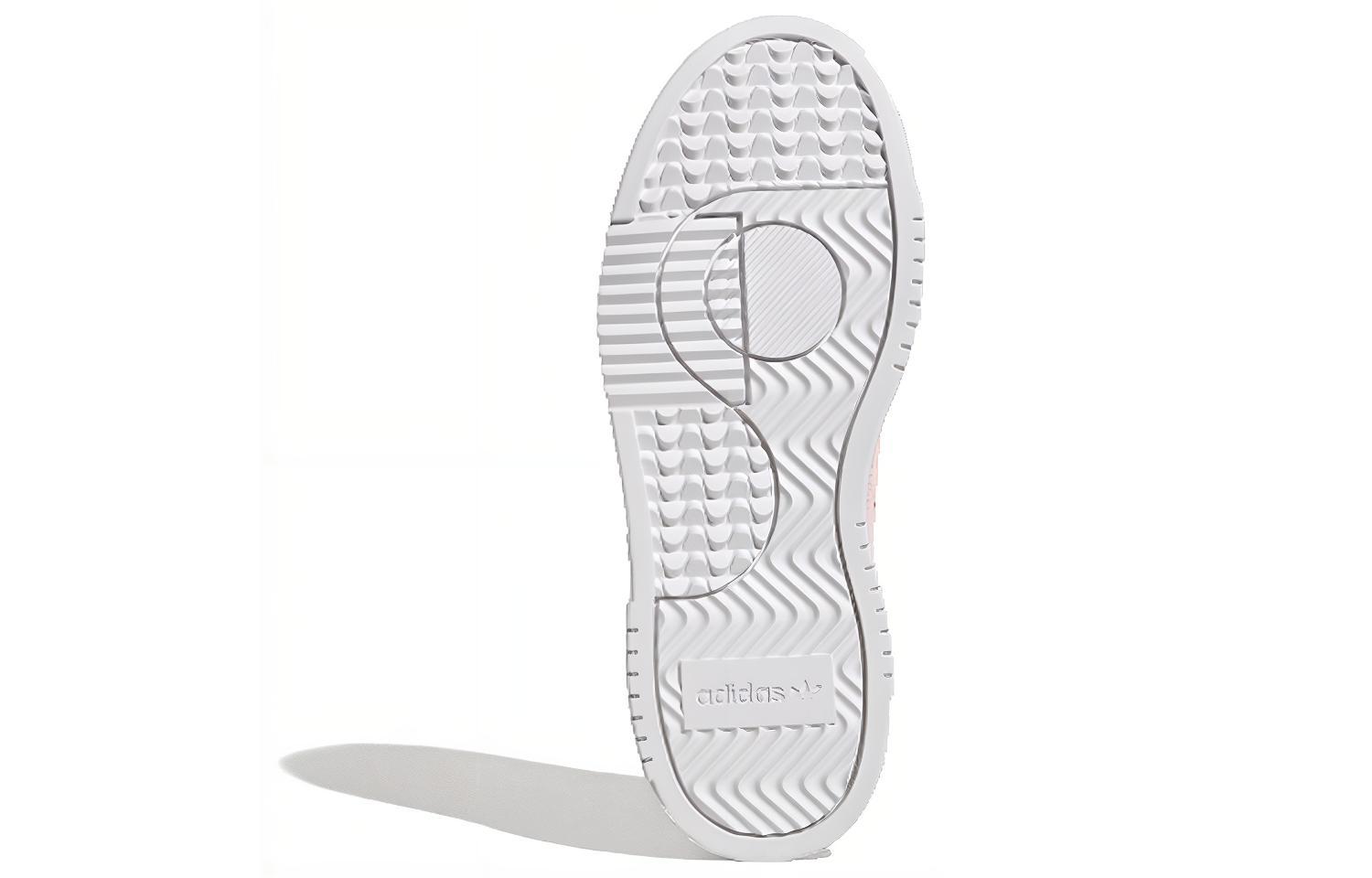 Женские кеды adidas originals Super Court (розовые) — Розовый — фото 5