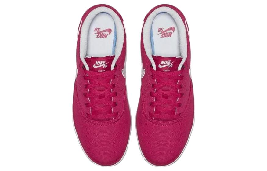 Женские кеды Nike SB Check Solarsoft Canvas Rush (розовые) — Розовый — фото 4