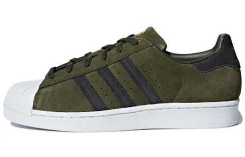 Adidas Originals Superstar Collection Comfortable Abrasion Resistant Low top Skateboard Shoes Women's Jasper