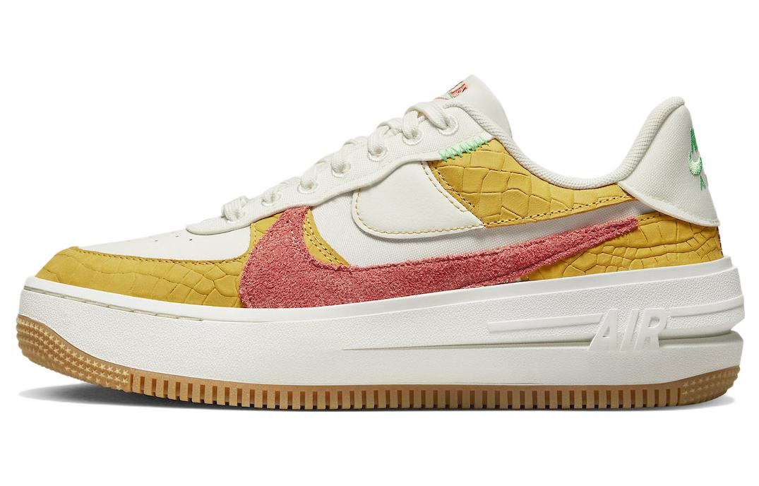 Nike Air Force 1 PLT.AF.ORM Sail Yellow Ocher Women's