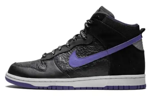 Nike X Stussy Dunk High 'Stussy World Tour Black White'
