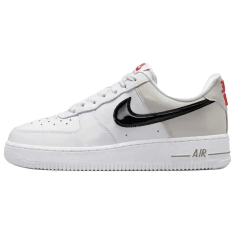 Nike Air Force 1 07 Essential White Iron Ore Patent Women's
