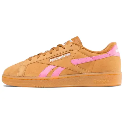 Club C Grounds Wmns Reebok Uk 'Wild Brown True Pink Gum'