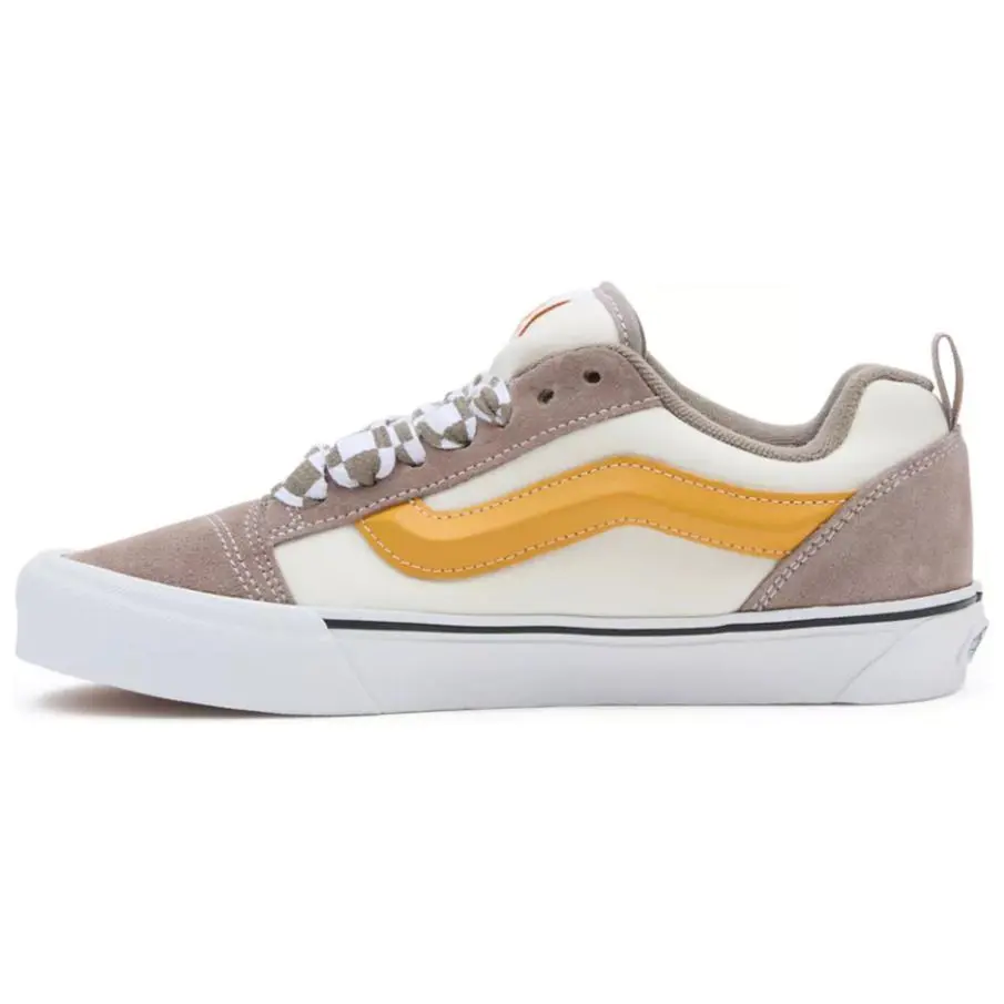Vans Knu Skool 'Mega Check Grey Marshmallow'