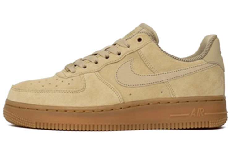 Nike Air Force 1 07 LV8 Air Force One Retro Casual Shock Absorbing and Anti-slip Low Top Shoes Women's Light Brown