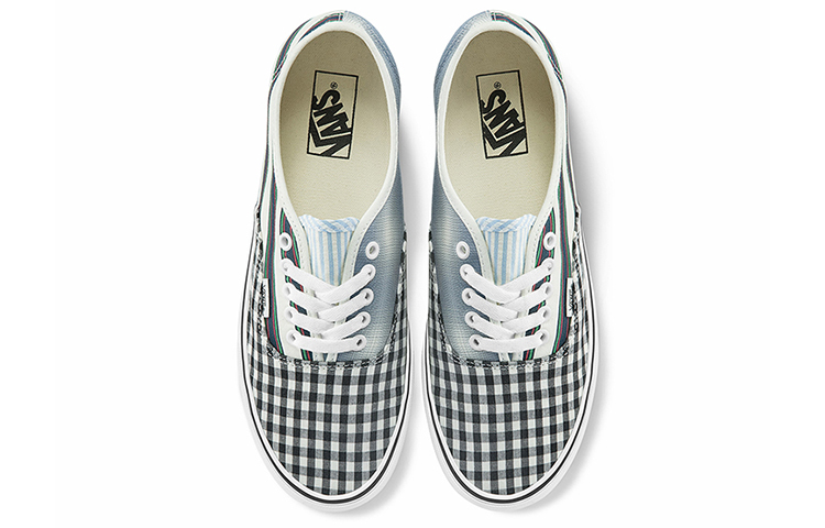 Кеды Vans Authentic (бело-черные) — фото 3