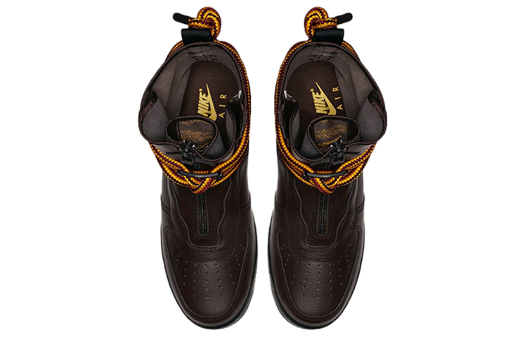 Мужские кеды Nike Air Force 1 Baroque Brown' (коричневые) — фото 4