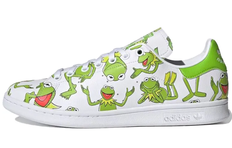 Stan Smith The Muppets x Stan Smith Adidas Originals 'Kermit The Frog Allover Print'