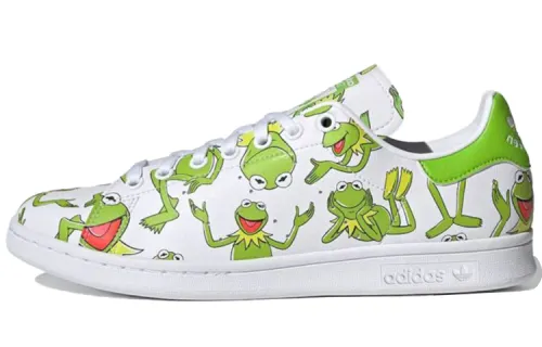 Stan Smith The Muppets x Stan Smith Adidas Originals 'Kermit The Frog Allover Print'