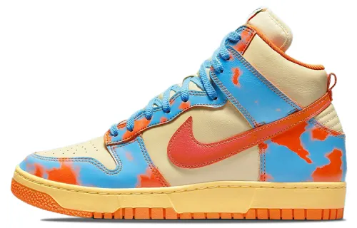 Nike Dunk High 1985 'Orange Acid Wash'