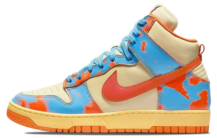 Nike Dunk High 1985 'Orange Acid Wash'